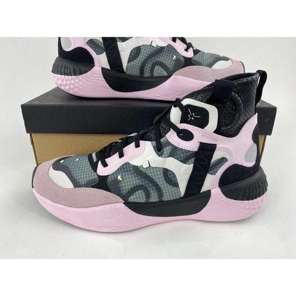 Jordan Delta 3 Pink Foam Black Men's Shoes Sneakers Basketball Nike DD9361-601 - Picture 4 of 12
